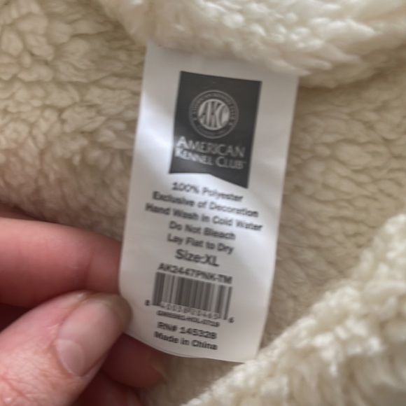 American Kennel Club Pink Pet Dog Jacket - Picture 4 of 4